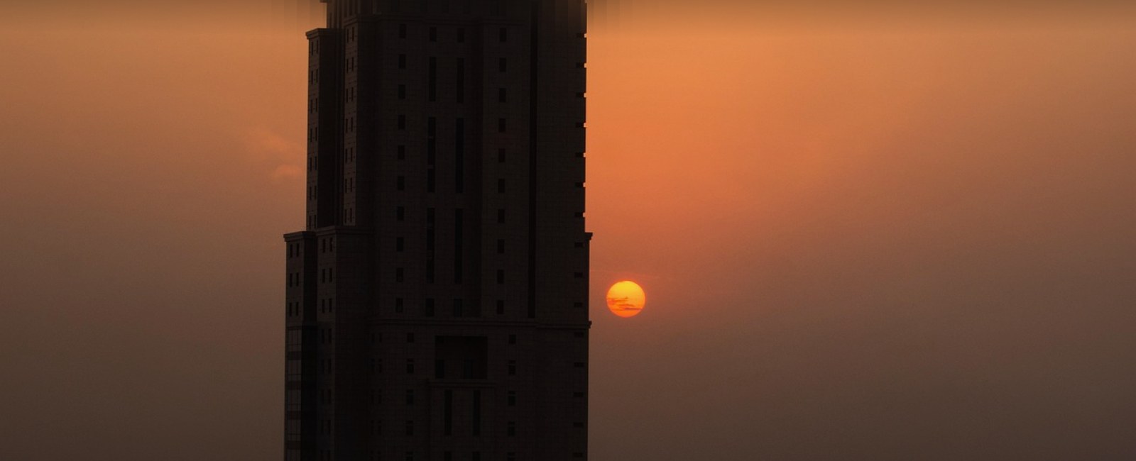 Nairobi sunset skyline